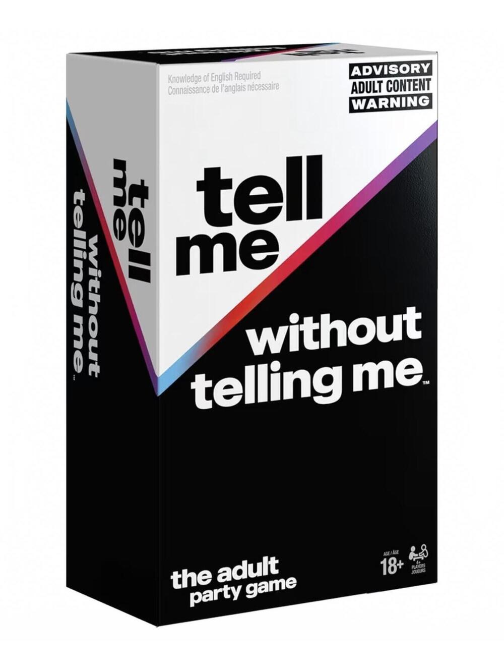 Tell Me Without Telling Me - The Adult Party Game